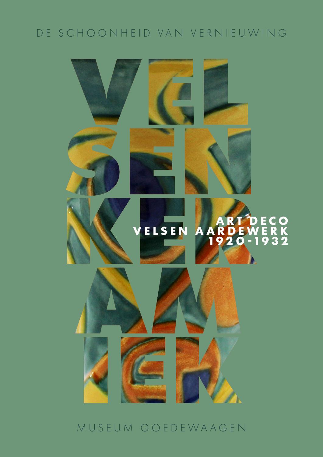 Voorzijde van de catalogus Velsen Keramiek