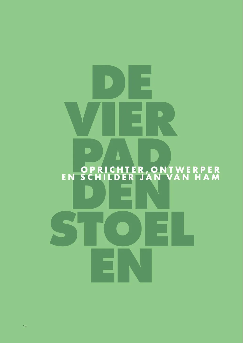 Cataloguspagina 14, hoofdstukopener De Vier Paddenstoelen